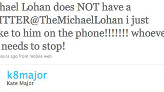 Michael Lohan Claims He Doesn't Have A Twitter Account